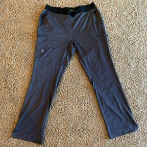 Healing Hands XL Tall Dark Grey Scrub pants